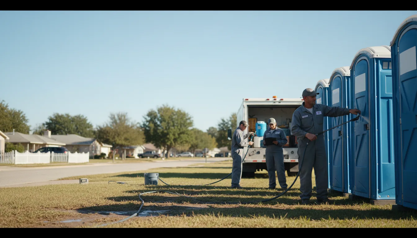 Long-Term Portable Toilet Rental in Holcombe, WI near me